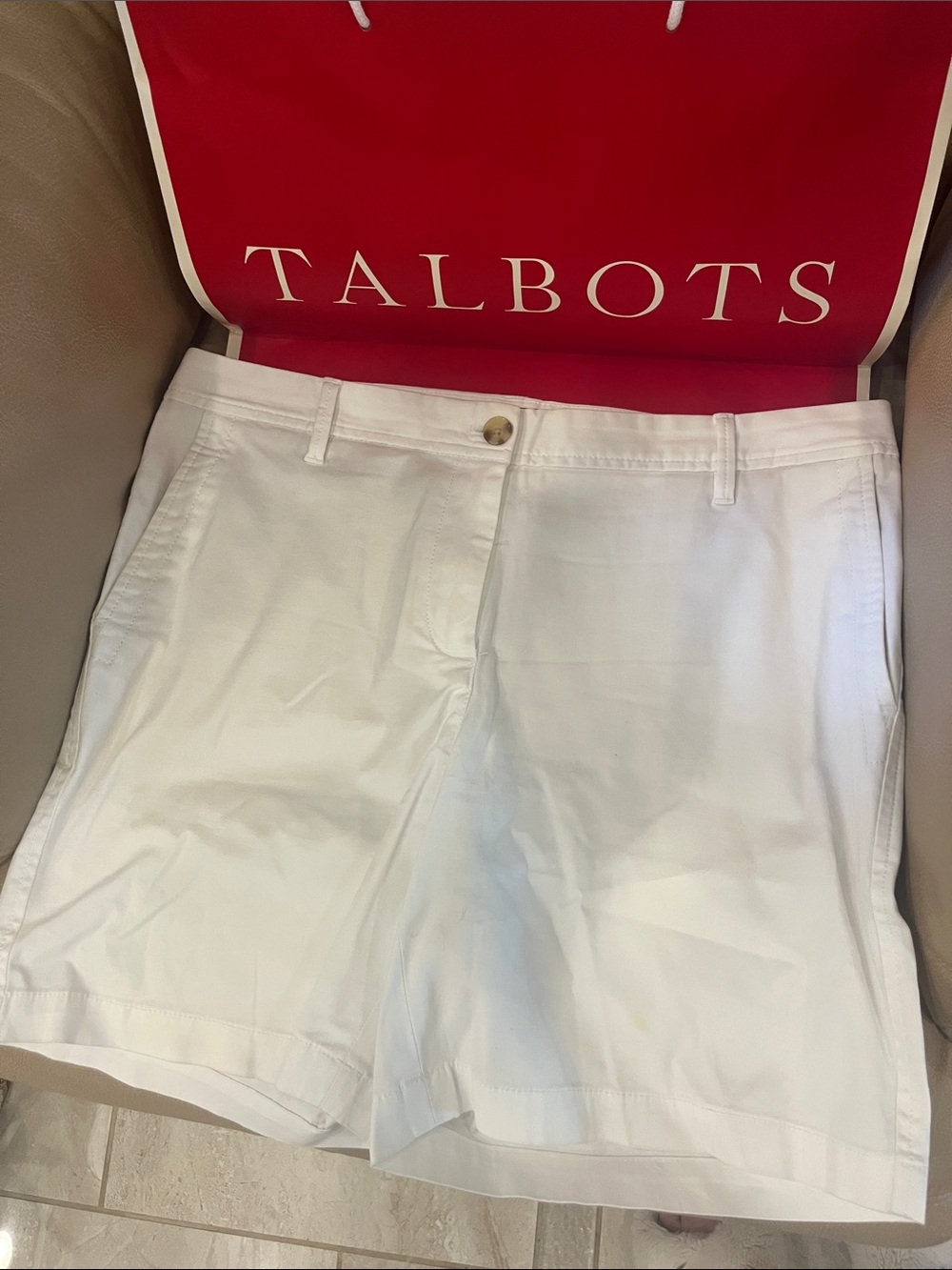 Talbots Relaxed Chino Shorts
